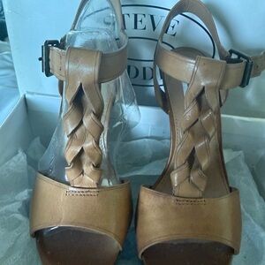 Steve Madden Women's Brown Braided Sandals